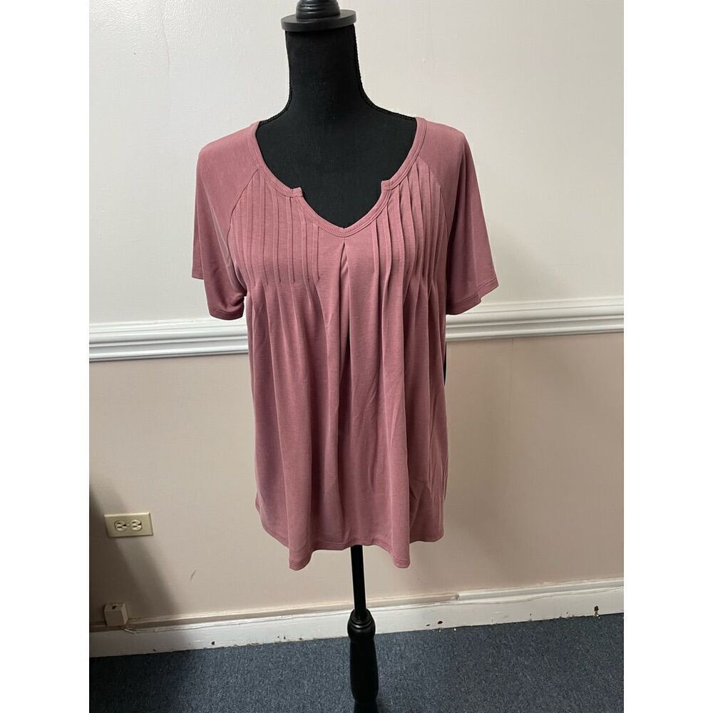 NWT Lucky Brand Mauve Colored Blouse